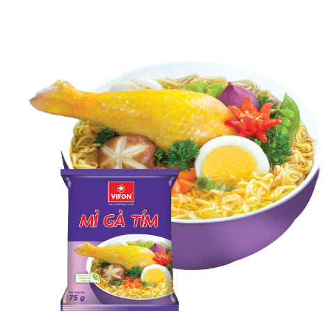 Mì gà tím Vifon