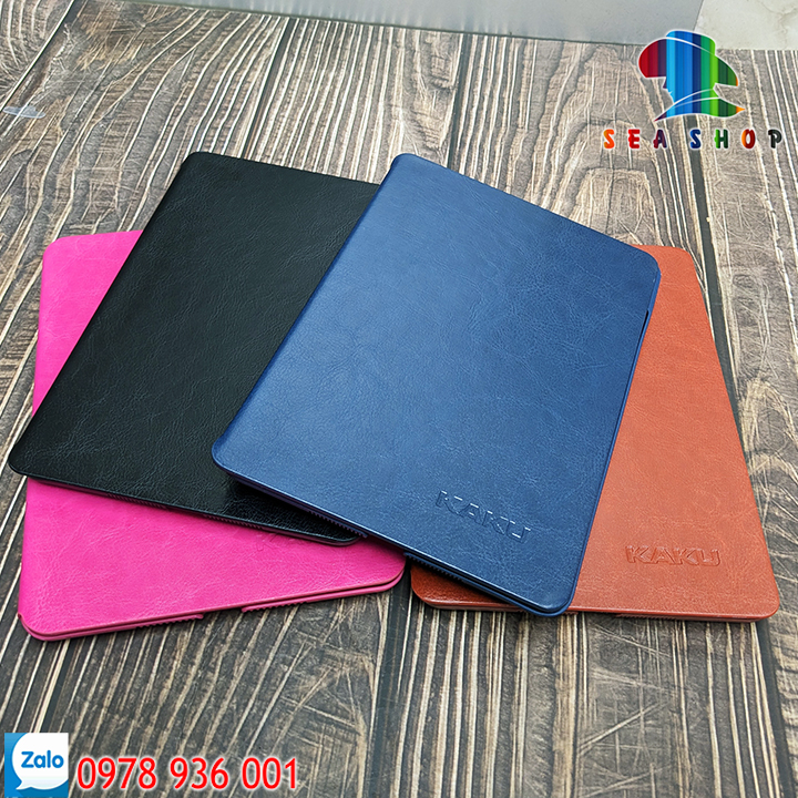 Bao da Samsung Tab A 10.1 inch 2019 SM-T515 T510 hiệu Kaku - có chức năng chống điện thoại xem phim - Thiết kế cổ điển