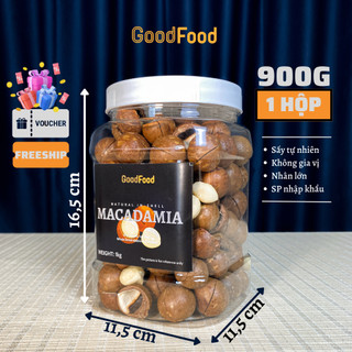 Hạt macca nứt vỏ sấy mộc good food - nhân lớn, đạt chuẩn việt nam xuất khẩu
