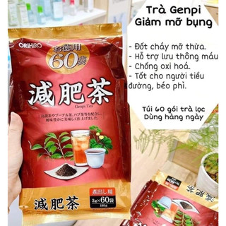 TRÀ GIẢM MỠ BỤNG GENPI TEA ORIHIRO