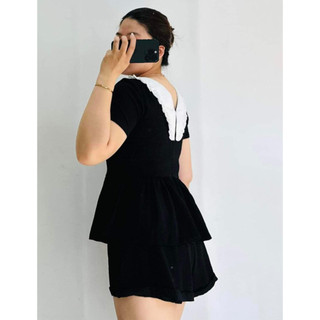 KT133 - SET PEPLUM GÂN NỔI 3 MÀU