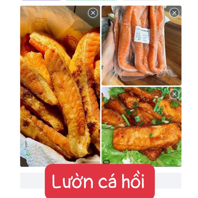 Lườn cá hồi Nauy 1 ký ( hoả tốc hcm )