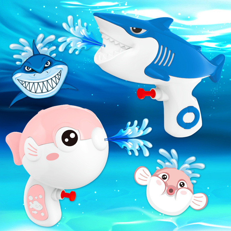 Súng nước đồ chơi cho bé, súng bắn nước mini mùa hè hình động vật ngộ nghĩnh an toàn - SBN01