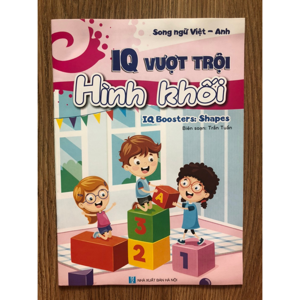 Sách - Bộ 8 Cuốn IQ Vượt Trội - IQ booster Cho Bé 3 - 6 tuổi (tặng kèm túi)
