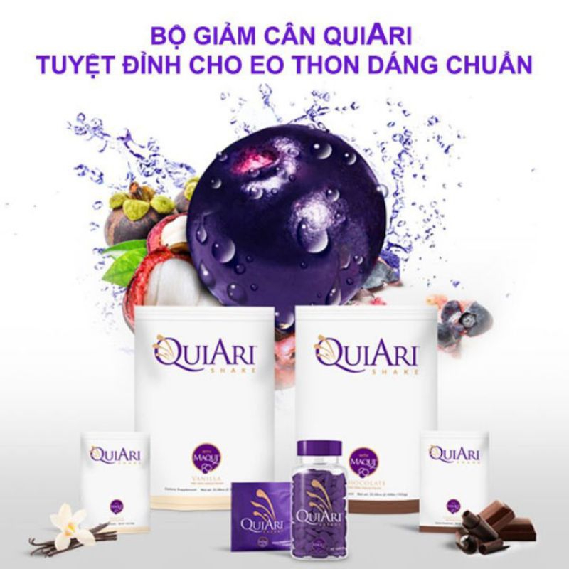 Bộ Đôi Giảm Cân Quiari shake, Quiari Energy Thực Phẩm Chức Năng Giá Rẻ
