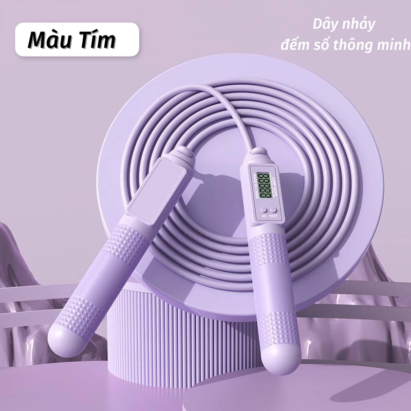 Dây Nhảy Tập Thể Dục Bộ Dây Nhảy Đếm Số Tự Động Hỗ Trợ Luyện Tập Tại Nhà PAPAA.HOME