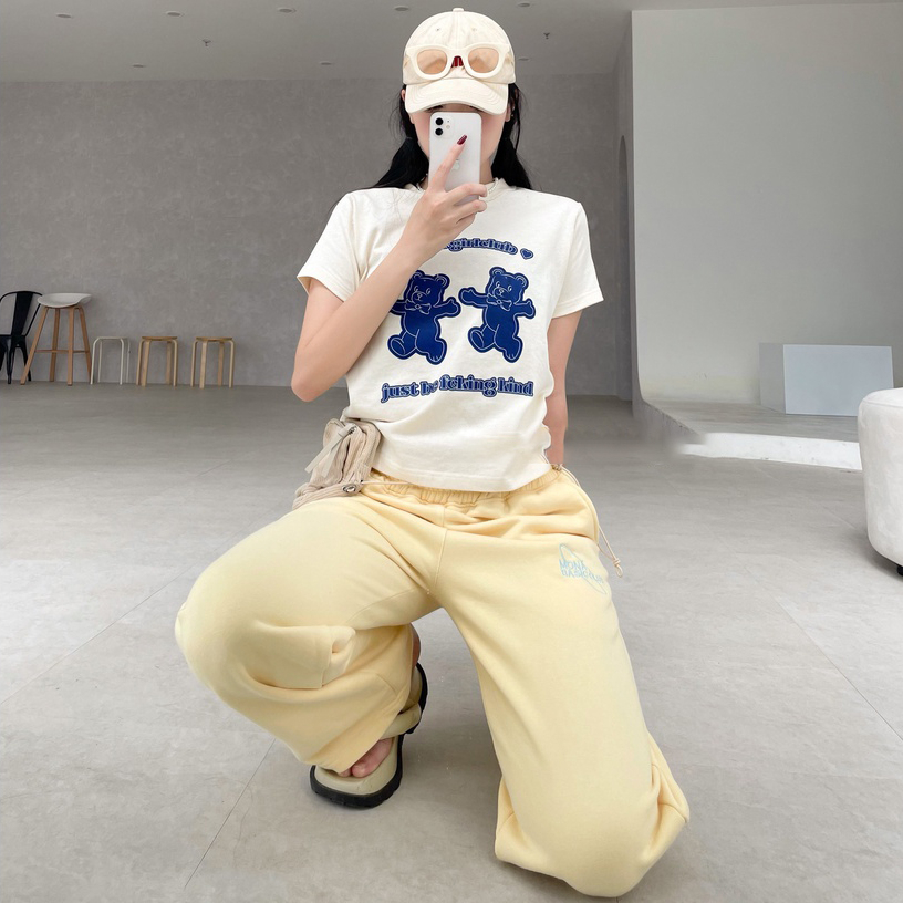 Áo thun baby tee Thời Trang MONO - GUMMY KEM