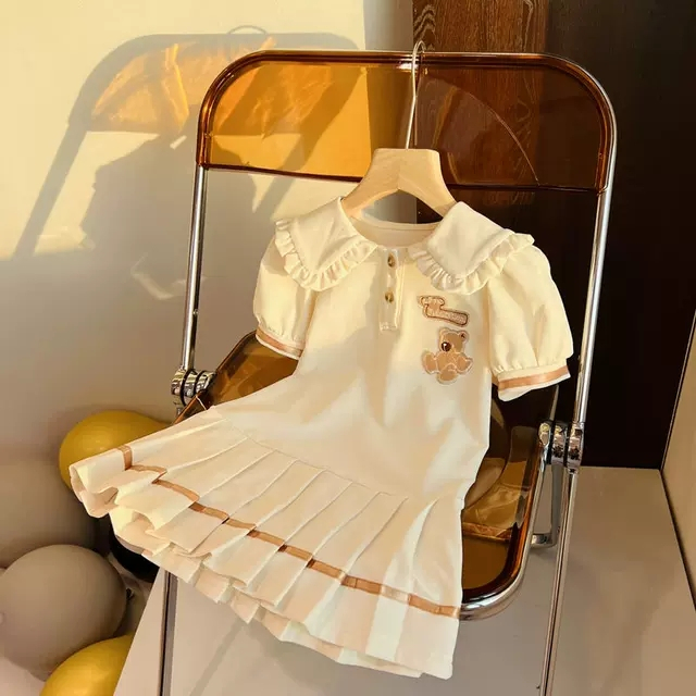 Đầm váy mùa hè cho bé gái size 12-40kg chất cotton mềm mịn mát