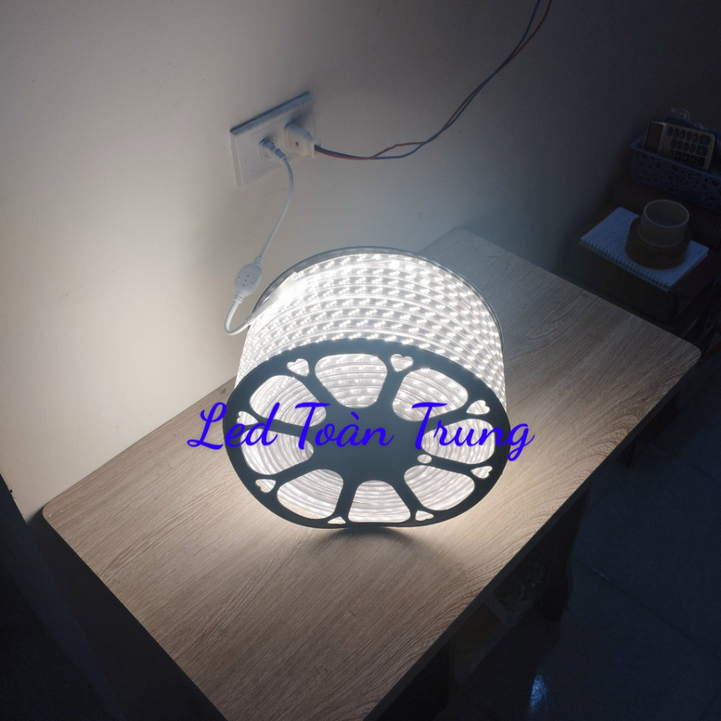 ĐÈN LED DÂY SILICON 220V Trang Trí nội thất, cuốn cây, hắt trần vách thạch cao, trang trí viền tòa nhà