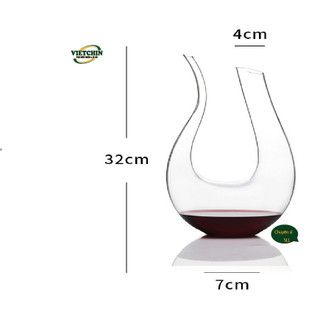Decanter thiên nga trắng