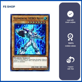 Thẻ Bài Yugioh Chính Hãng Elemental Hero Neos (Ultra Rare)