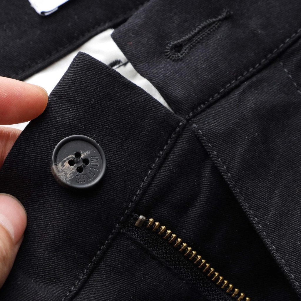 Quần kaki nam UNDERNESS phong cách đơn giản, thanh lịch, chất kaki dày dặn, form slimfit ôm nhẹ