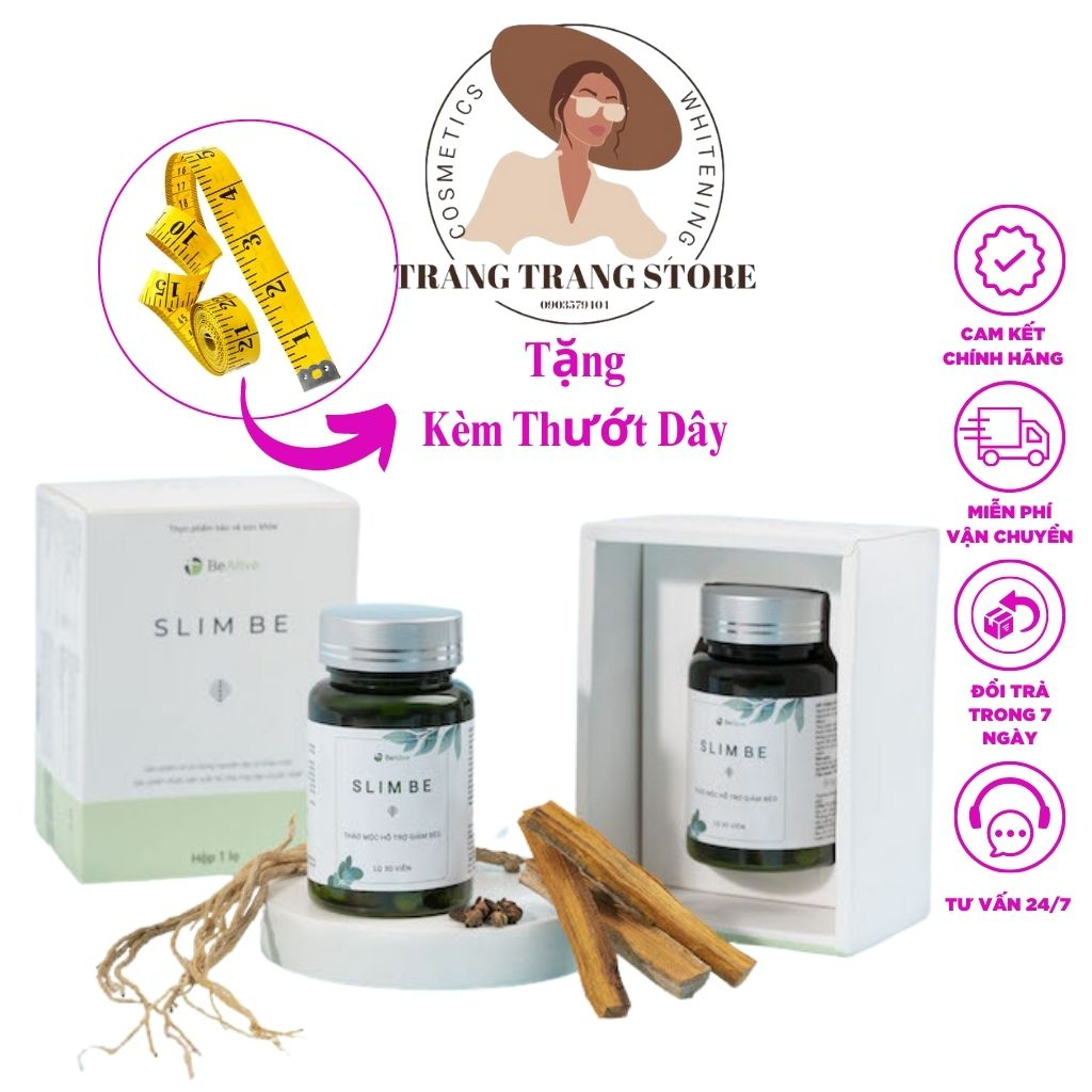 Giảm Cân SLim Be Của Bealive Hộp 30 Viên