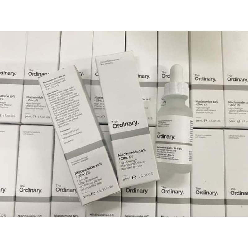 Serum The Ordinary Niacinamade 10%+ ZinC 1% giảm viêm, giảm mụn