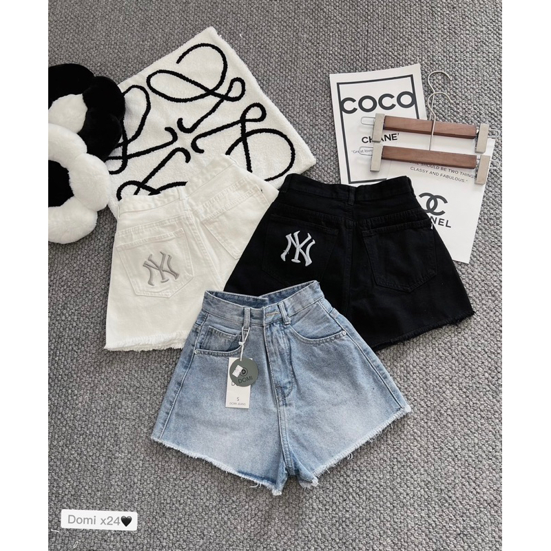 🎀QUẦN SỌT JEAN COTTON THÊU NY - HÀNG VNXK.