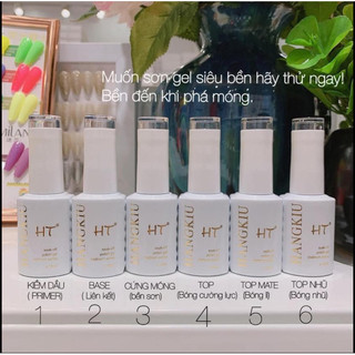 Base , top , cứng móng , kiềm dầu , top lỳ , top nhũ giả bột