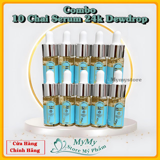 10 chai serum vàng 24k Dewrop