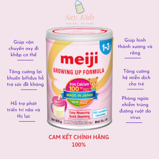 Sữa meiji nhập khẩu số 1-3 dạng lon 800g