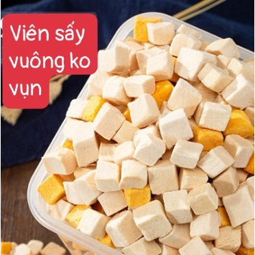 Lòng đỏ trứng viên sấy lạnh khô dinh dưỡng cho chó mèo 50g