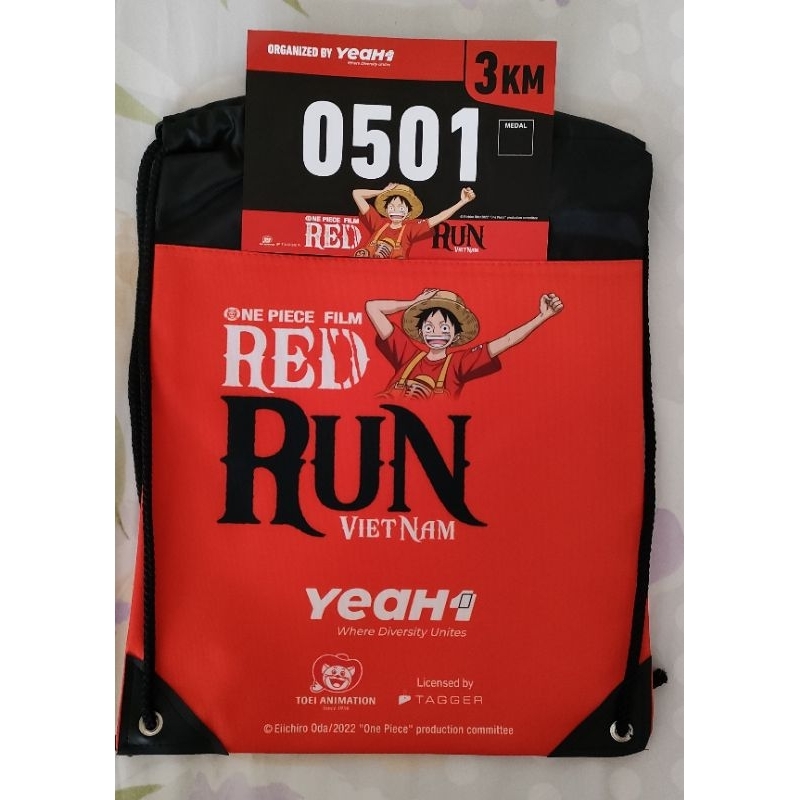 Túi rút balo One Piece Film Red Run - Yeah1
