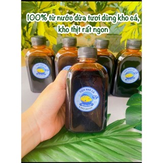 Nước màu dừa bến tre nguyên chất_chai 250ml