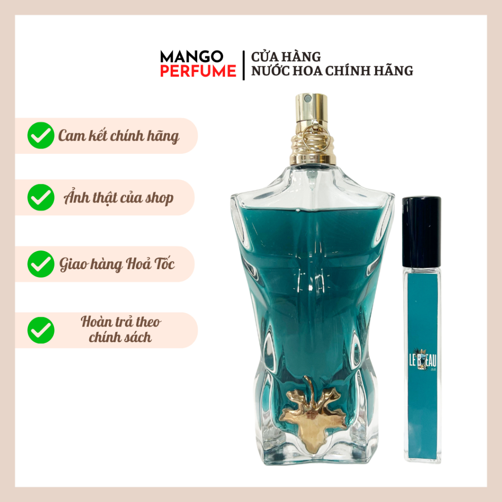 (Chính hãng) Nước hoa Jean Paul Gaultier Le Beau for men EDT