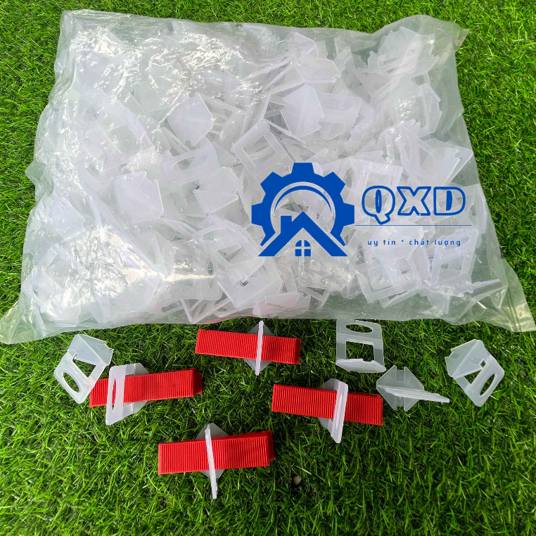 Túi 1 kg Ke cân bằng lát gạch 350 cái (nhựa PP nguyên sinh) 1mm, 1,5mm, 2mm, 2,5mm - chất lượng cao giá rẻ