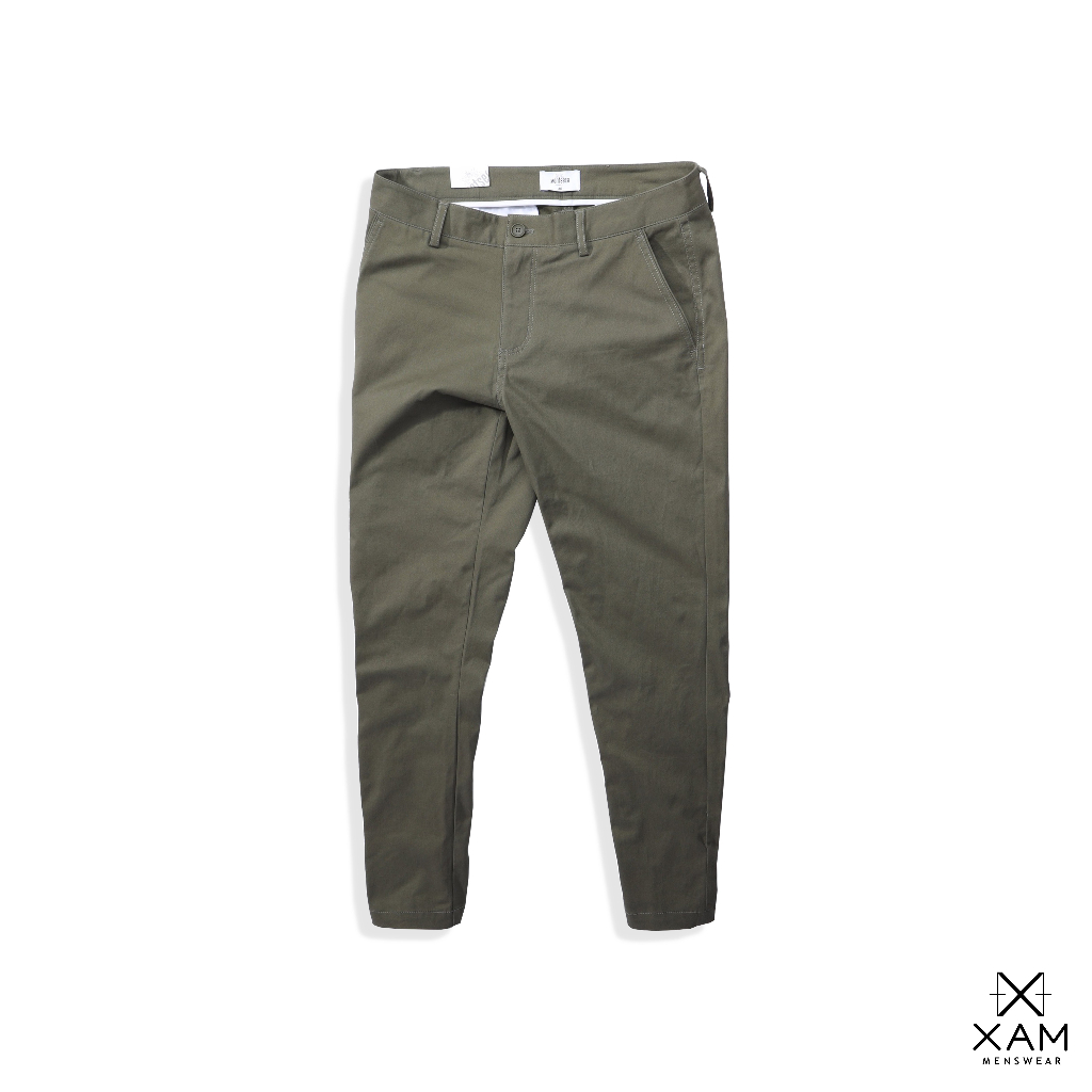 Quần dài kaki nam MONTSERA, chất kaki dày dặn, co giãn thoải mái, form slimfit