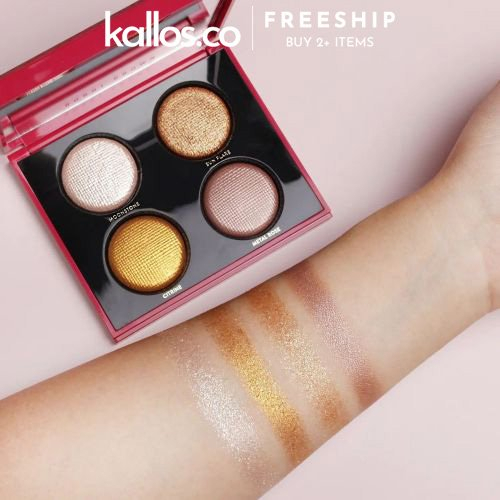 Phấn Mắt Bobbi Brown Luxe Eye Shadow, Bare Nude, Eyeshadow Quad, Metallic, Eye Shadow Palette - Kallos Vietnam