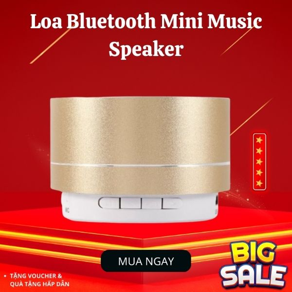 Loa Bluetooth Mini Music Speaker - Đa Dạng Sắc Màu