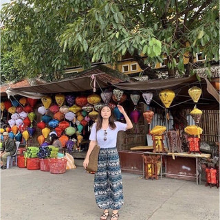Quần alibaba thổ cẩm❤️Chất lanh Thái siêu mát❤️FreeShip