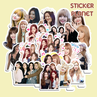 Bộ sticker nhóm nhạc Blackpink chống thấm nước trang trí mũ bảo hiểm, đàn, guitar, ukulele, điện thoại laptop