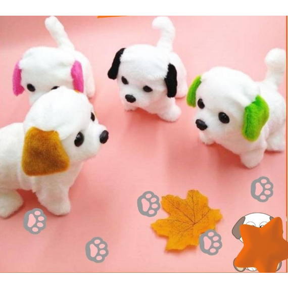 Chó bông biết đi, vẫy đuôi, biết kêu bibi cực Cute