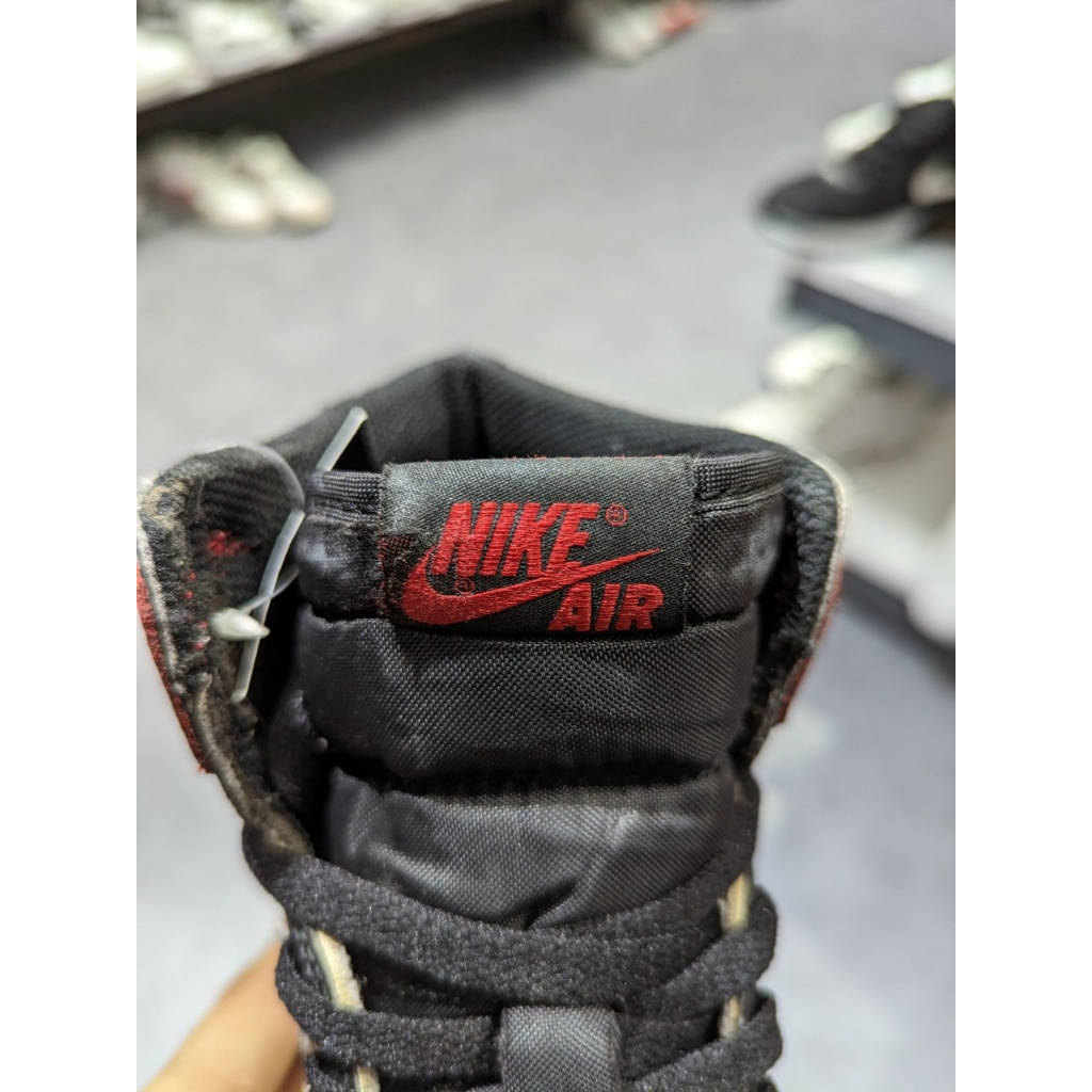 Giày 2hand Jordan 1 Retro High Bred Toe 575441 610