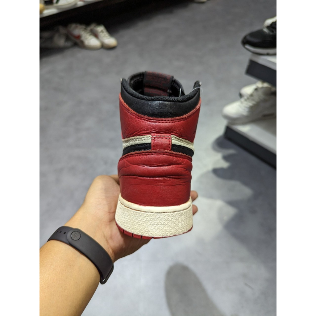 Giày 2hand Jordan 1 Retro High Bred Toe 575441 610