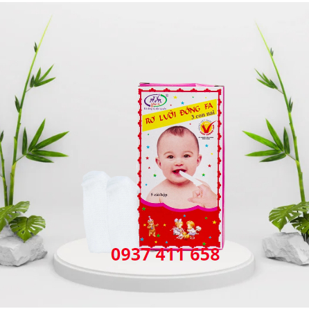 [COMBO 10 HỘP] Rơ Lưỡi Đông Fa Cho Bé (50 Chiếc)