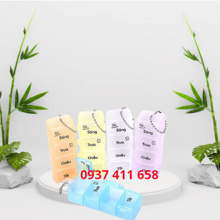 Hộp Đựng Thuốc Uống Theo Ngày (Sáng-Trưa-Chiều-Tối)