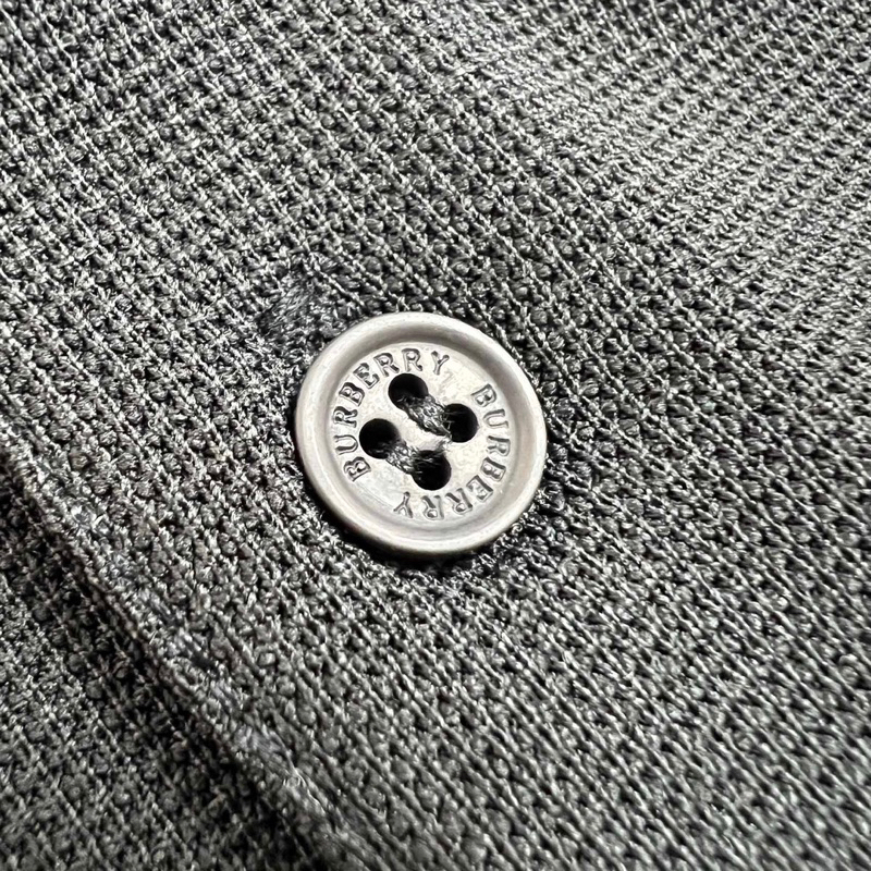 Áo Polo BBR Intarsia Chữ Viền Cổ 💙 FREESHIP 💙Hàng Siêu Cấp - Đồ Đôi Nam Nữ Unisex