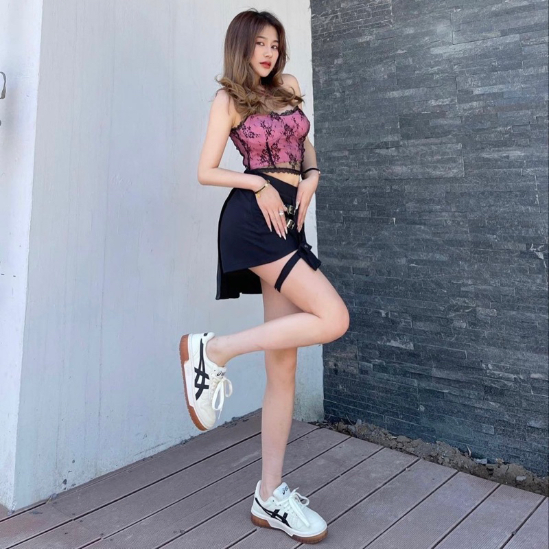 JDK STORE_Giày Sneaker Asics Court White Black