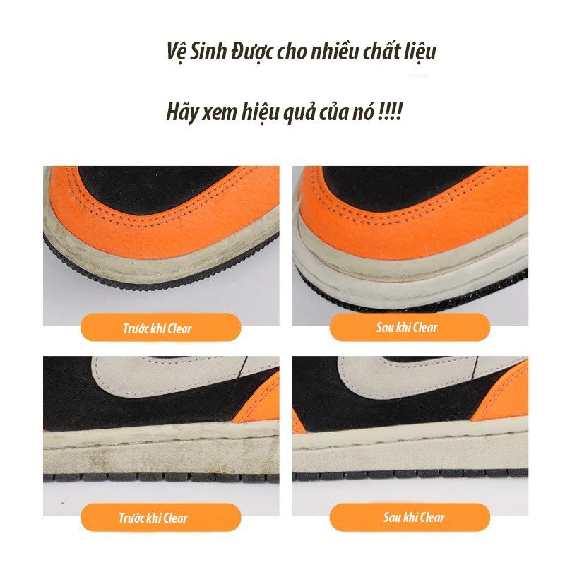 [PKD Sneaker ] Hàng Có Sẵn - Gôm Tẩy Vệ Sinh Giày Bốt Da Lộn Và nhiều bề mặt khác nhau