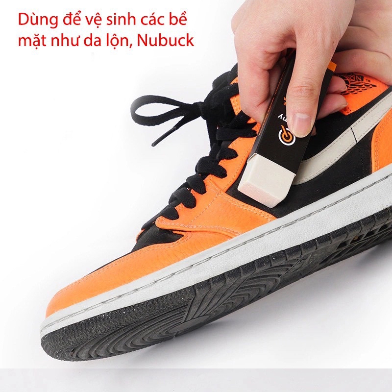 [PKD Sneaker ] Hàng Có Sẵn - Gôm Tẩy Vệ Sinh Giày Bốt Da Lộn Và nhiều bề mặt khác nhau