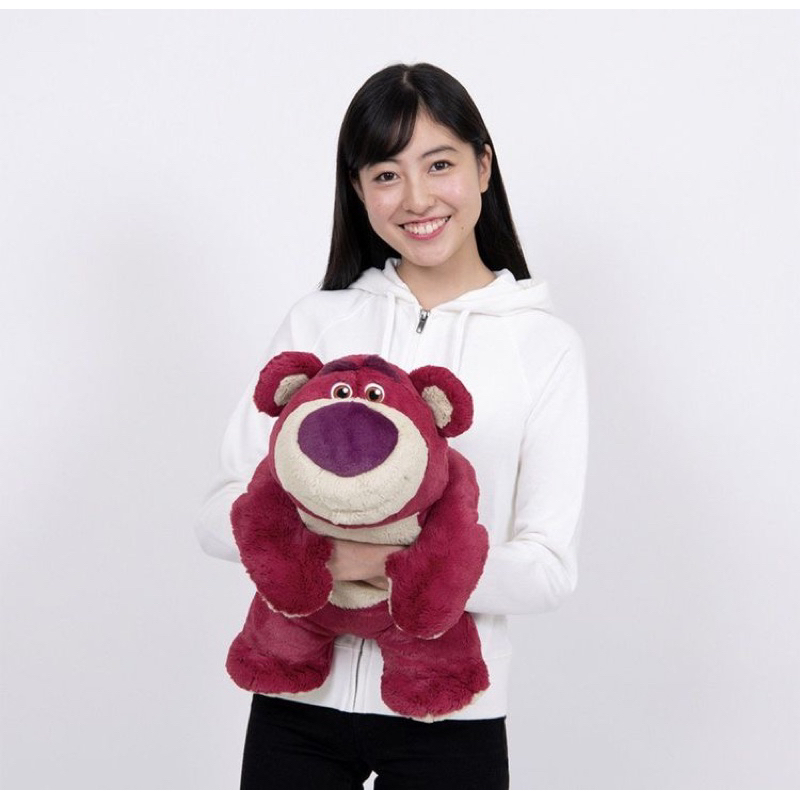 SẴN Gấu Bông Dâu Lotso Toy Story 2hand chính hãng thơm mềm mịn Tokyo Disney Resort Câu chuyện đồ chơi hồng đậm losto