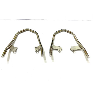  Tay xách   cảng sau   Inox 304 From Trần Thuận Wave 100 Wave 110 Wave 50cc - Đầu chụp nhôm CNC   Loại Đẹp   