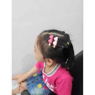Set 2 kẹp tóc mái nhiều kiểu dễ thương