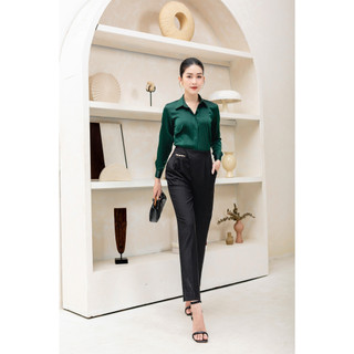 Quần baggy viền dây lưng amber - mixmix