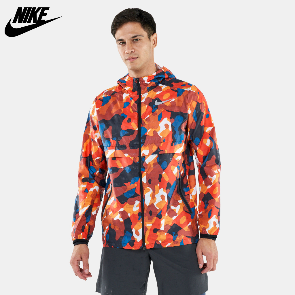 NIKE - Áo khoác thể thao nam Nike Men's Shield Ghost Flash Running Jacket - Muticolor