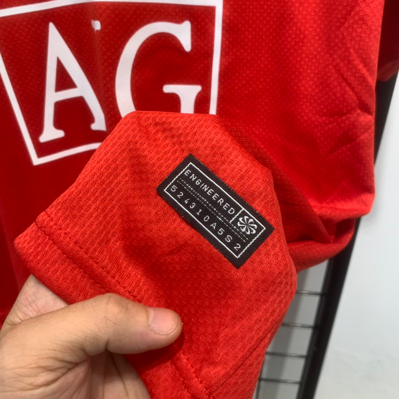 Bộ áo bóng đá ManU AIG Sân Nhà mùa 2007-2008 và 2008-2009