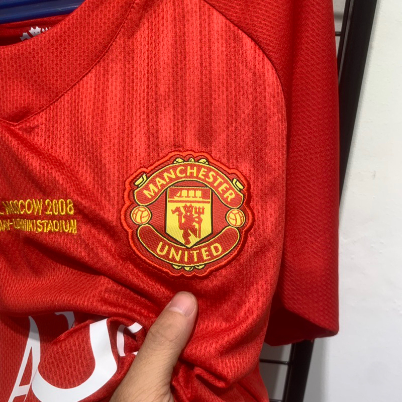 Bộ áo bóng đá ManU AIG Sân Nhà mùa 2007-2008 và 2008-2009