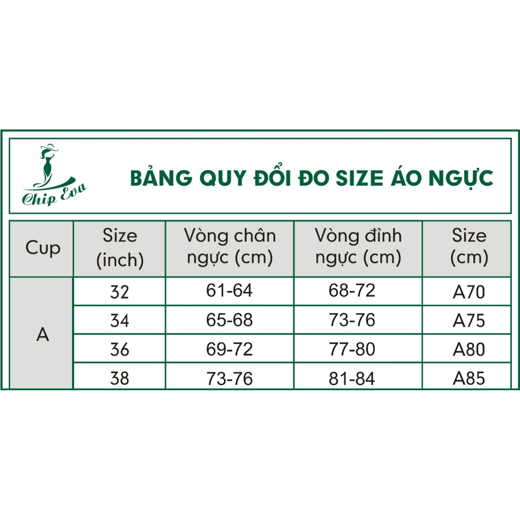 Áo ngực lót nữ phối ren cúp ngang không gọng nâng ngực kèm dây áo trong