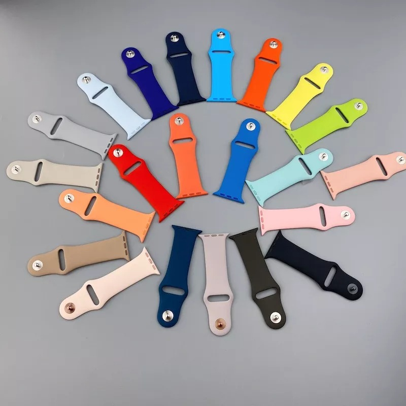 Dây đồng hồ iwacth silicone t500 t700 t700Pro Max size 38 40 41 42 44 45mm